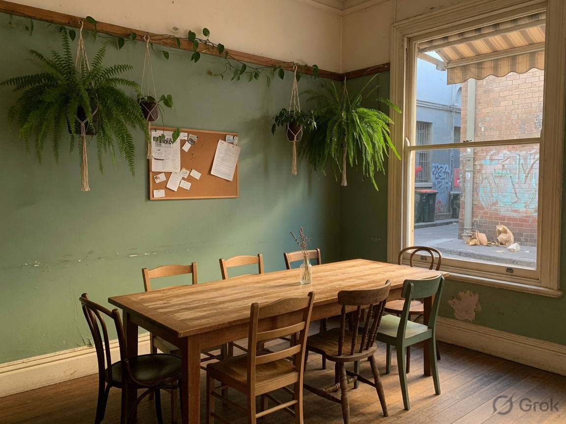 The hire room